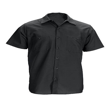 Half Sleeves Black Shirt